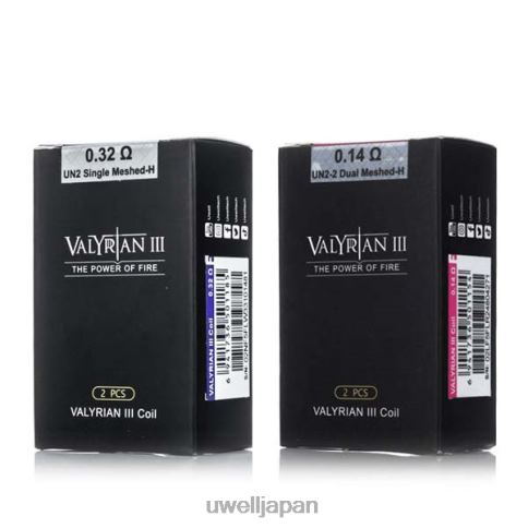 UWELL VALYRIAN 3 交換用コイル | 2パック | UWELL 電子タバコ フェクライ014Ω J0X2T20